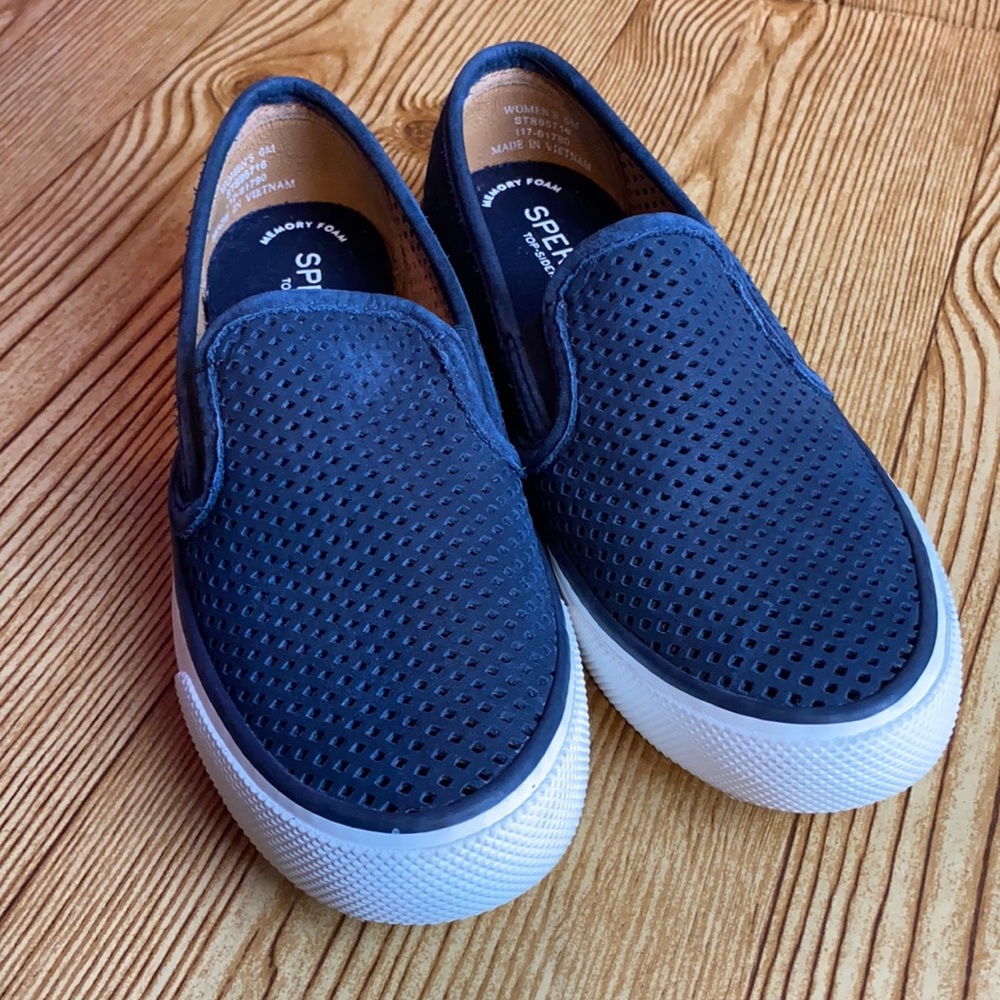 Sperry Top-sider Seaside Perforated Shoes Size 6